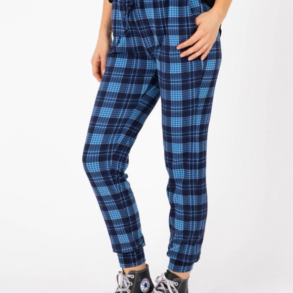 Agnes & Dora | Everyday Jogger Allure Plaid NWT - Picture 4 of 7